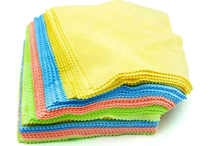 Губка или салфетка из микрофибры помогут при мытье