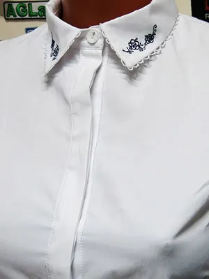 Как украсить женскую рубашку: варианты оригинального декора. Как украсить белую рубашку женскую. 31
