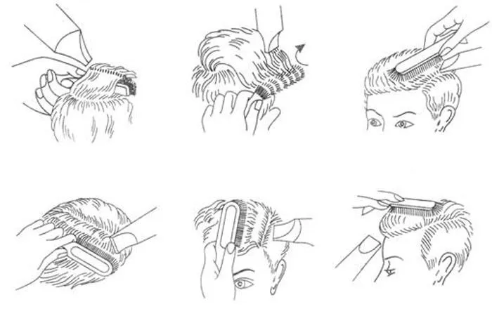 Как уложить волосы феном самой себе: основные принципы укладки. Как укладывать волосы феном и круглой расческой. 4