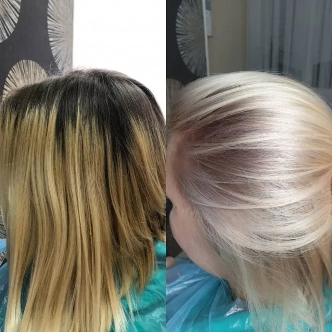 Покраска волос после осветления — как не навредить и добиться желаемого результата. Как закрасить осветленные волосы в темный цвет. 5