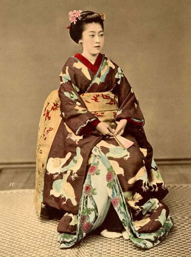 Японская одежда от средневековья до наших дней. Как называется японская одежда похожая на кимоно. 5