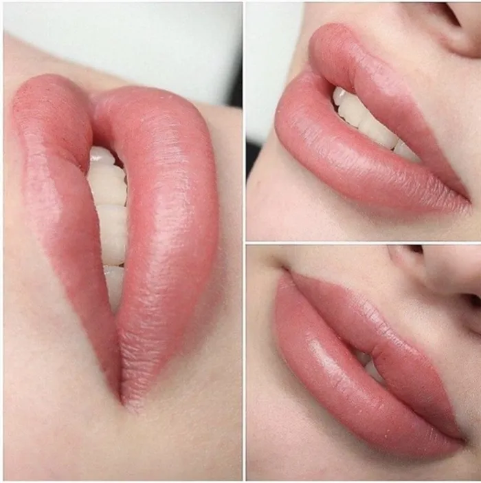 Татуаж губ: преимущества, недостатки, виды. Перманентный макияж губ что это. 35