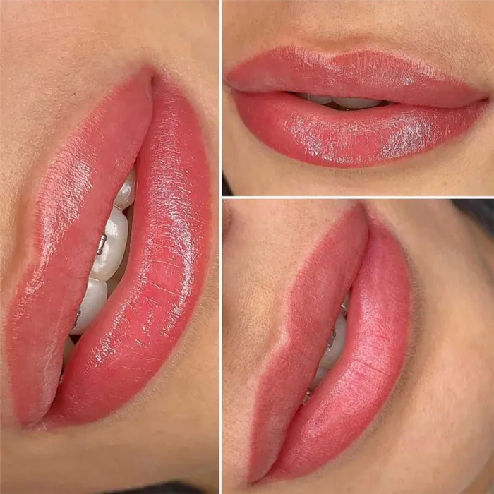 Татуаж губ: преимущества, недостатки, виды. Перманентный макияж губ что это. 30