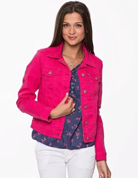Джинсовые куртки: правила красивого сочетания. Какой цвет подходит под джинсу. 24