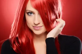 Как покрасить волосы в красный цвет
