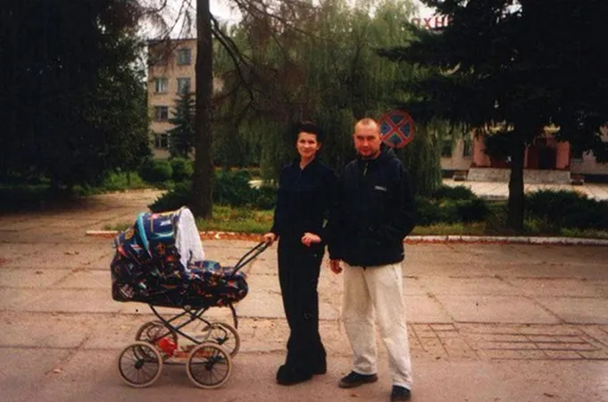 С Алексеем Вороновым и сыном