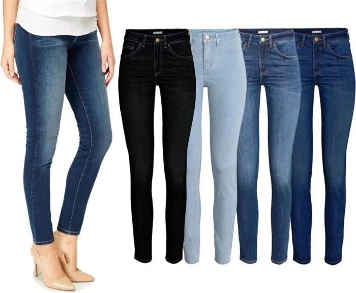 Выбор джинсов по типу женской фигуры. Какие джинсы подойдут худым девушкам. 12