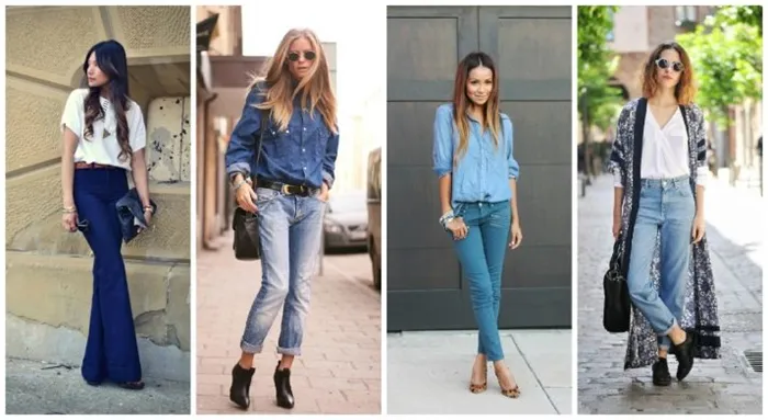 Выбор джинсов по типу женской фигуры. Какие джинсы подойдут худым девушкам. 5