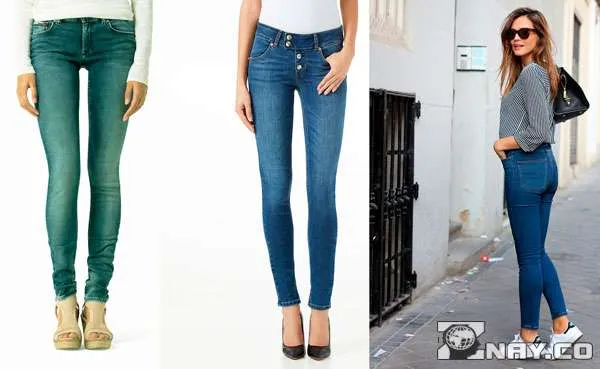 Три вида джинсов скинни