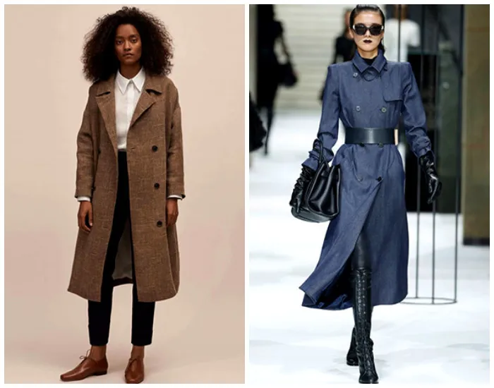 Модное женское пальто осень-зима 2018-2019. Какие пальто модные в 2018 году. 7