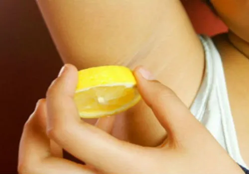 отбеливание подмышек лимоном