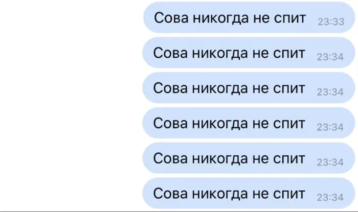 Правда ли блокируют страницы ВКонтакте, если пишешь: Сова никогда не спит. Что значит сова никогда не спит. 2