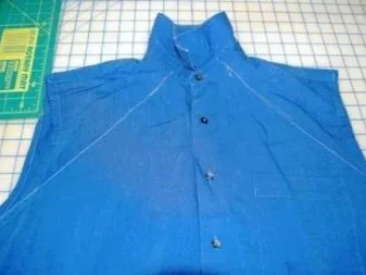 Черчение декольте на мужской рубашке