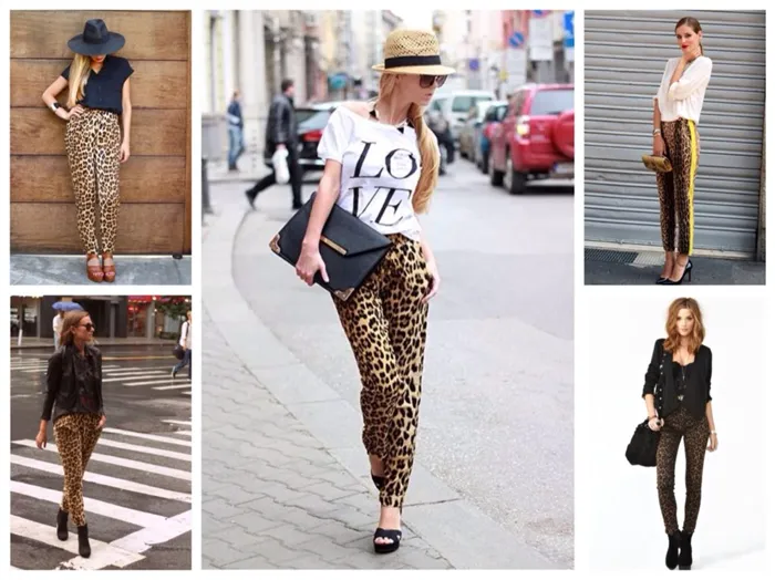 Хищный тренд в одежде 2022-2023: модные образы с леопардовым и змеиным принтом. С каким цветом сочетается леопардовый принт. 11