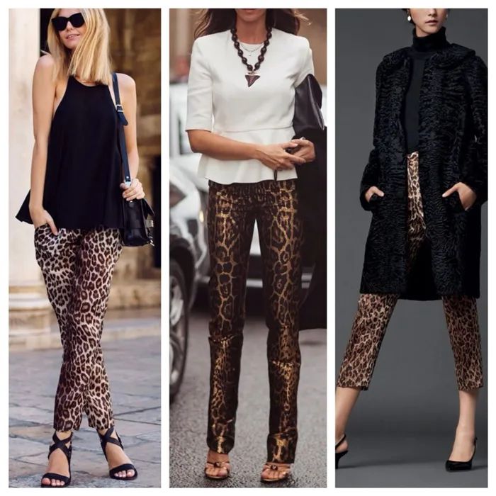Хищный тренд в одежде 2022-2023: модные образы с леопардовым и змеиным принтом. С каким цветом сочетается леопардовый принт. 10