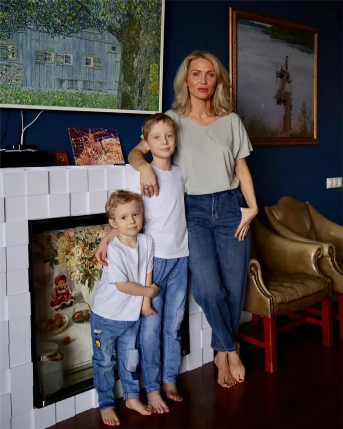 Катя Гордон и ее дети