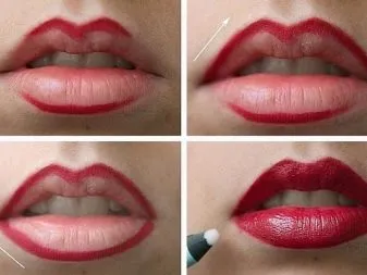 Как правильно красить губы — раскрываем секреты макияжа. Как красиво накрасить губы. 17