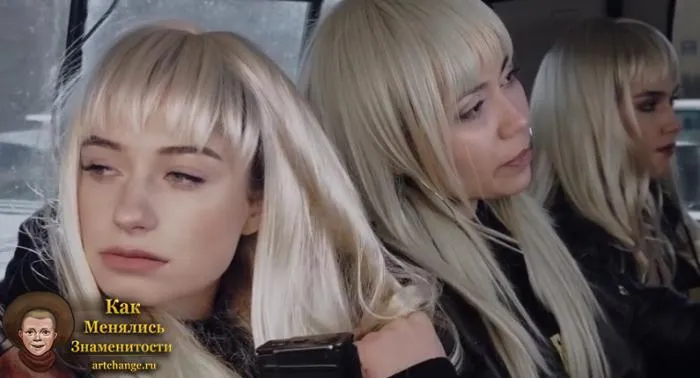 Эмелевская блондинка в машине, клип 2018 года