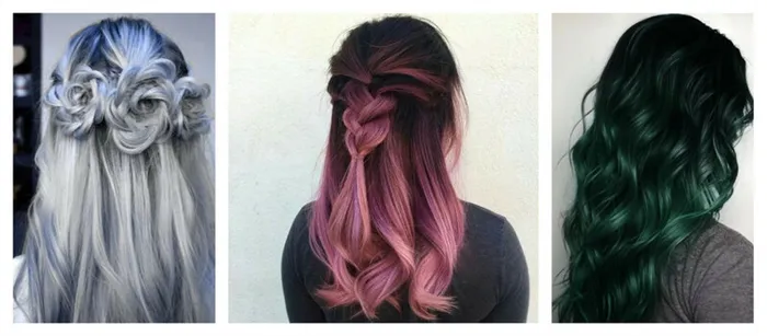 Пепельно-розовый цвет волос. Кому подходит, как выбрать, получить нужный оттенок, краски и тоники, техника омбре, окрашивание кончиков и блонд. Фото. Розовый оттенок волос на блондинках как сделать. 18
