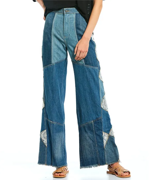 Потрясающие идеи женских джинс 2023-2024. Какие джинсы сейчас в моде. 6