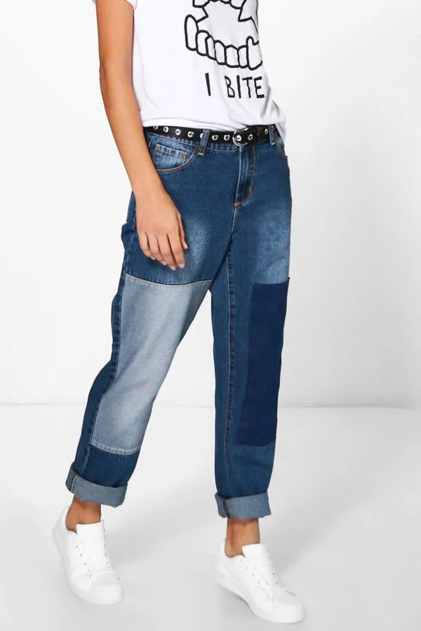 Потрясающие идеи женских джинс 2023-2024. Какие джинсы сейчас в моде. 13
