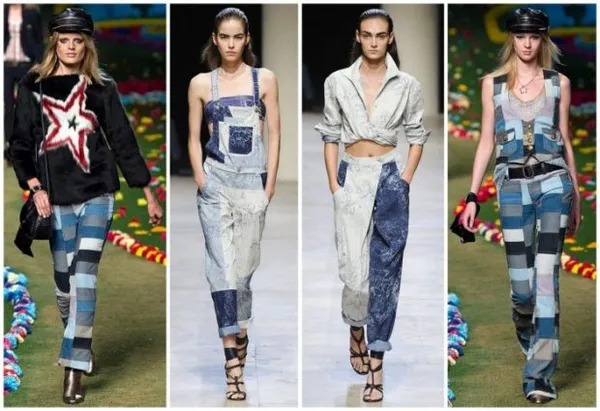 Потрясающие идеи женских джинс 2023-2024. Какие джинсы сейчас в моде. 3