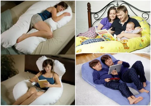 как еще использовать подушку для беременных