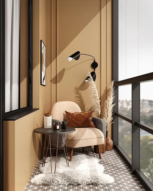 Дизайн интерьера балкона – как сделать красиво и удобно. Как обустроить балкон. 15