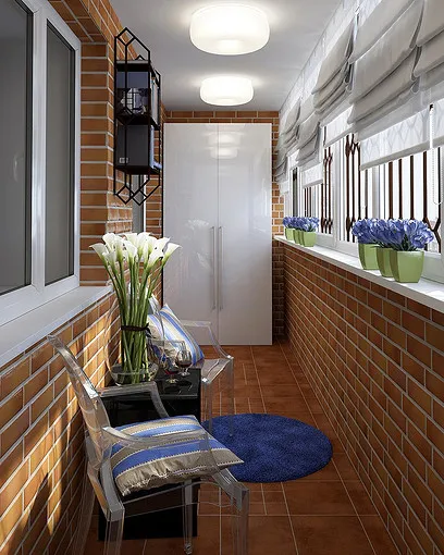 Дизайн интерьера балкона – как сделать красиво и удобно. Как обустроить балкон. 20
