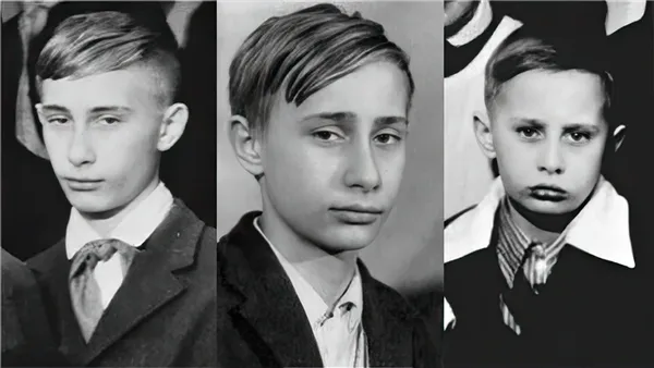 Владимир Путин в детстве и в молодости