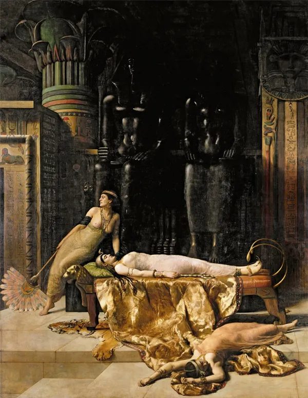 Джон Кольер. Смерть Клеопатры. 1890