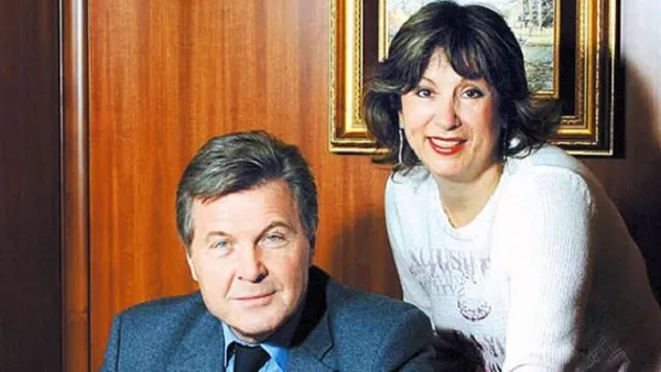 Лев Лещенко с женой Ириной Багудиной фото