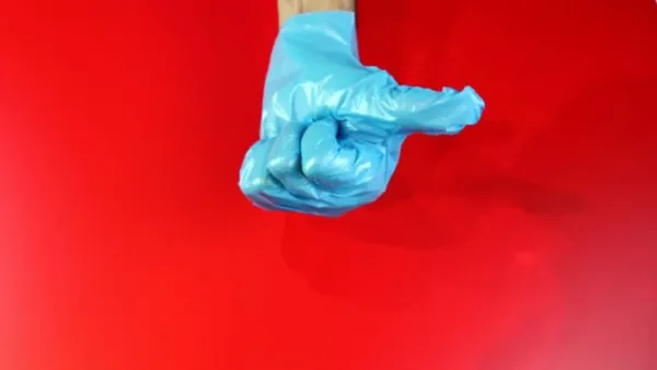 Как сделать перчатки из любого пакета