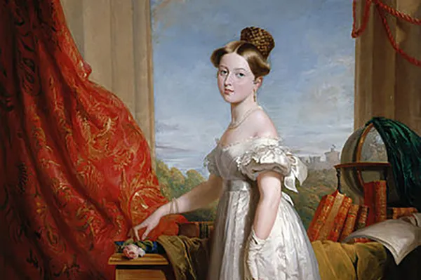 Картина молодой принцессы Виктории