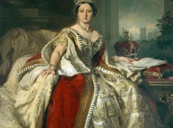 Королева Виктория. Худ. Франц Ксавер Винтерхальтер (1870)