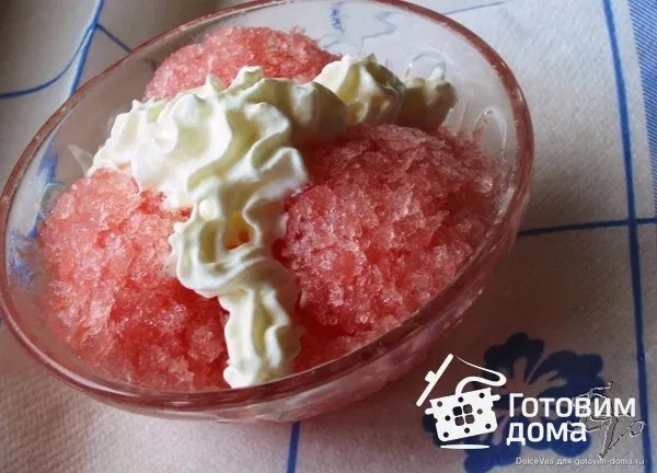 Sorbetto - ледяной десерт из солнечной Италии (часть 1-я) фото к рецепту 1