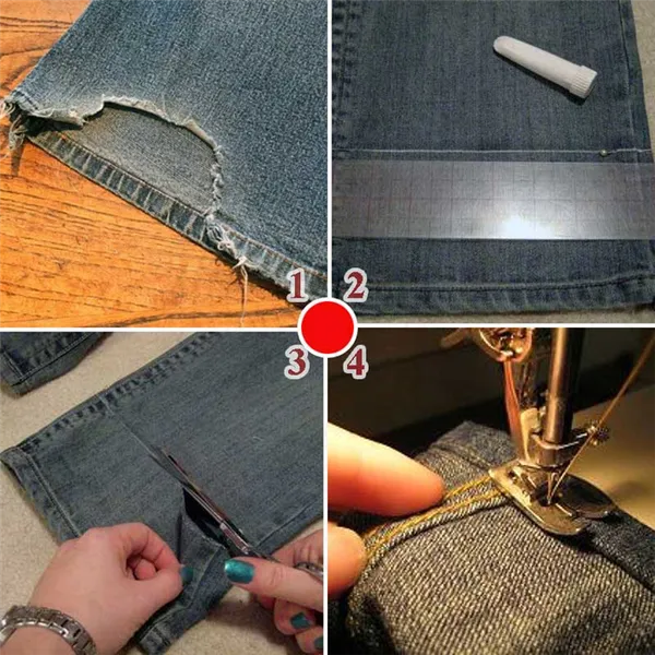 Как укоротить джинсы и сохранить фабричный шов. Как правильно укоротить джинсы мужские по длине. 2