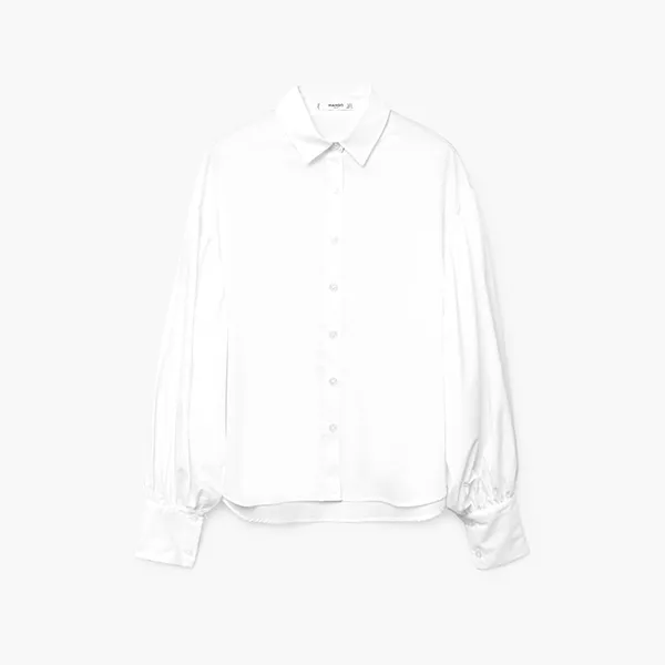 Белая рубашка Mango