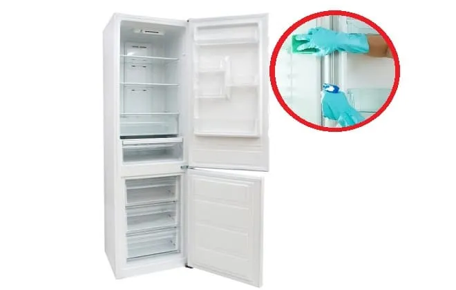 Чем правильно мыть холодильник внутри после разморозки и снаружи от желтизны. Чем мыть холодильник внутри 8