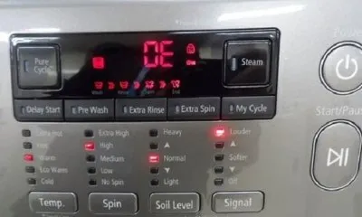 Что делать, если стиральная машина LG показывает ошибку ОЕ. Стиральная машина lg ошибка oe что означает и как исправить 27