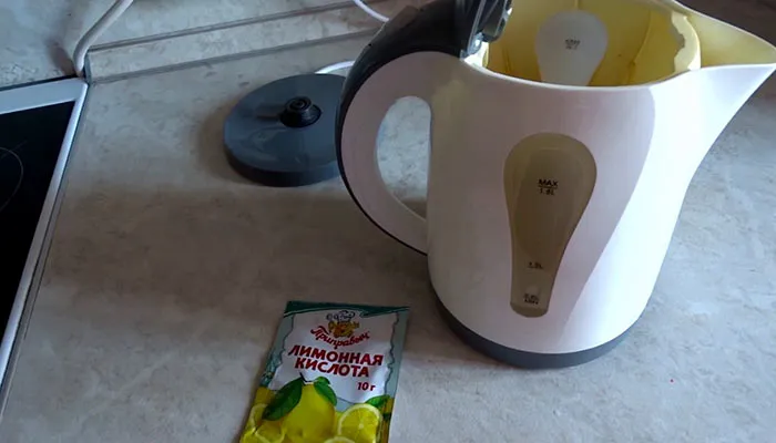 Как очистить чайник от накипи лимонной кислотой. Как почистить чайник лимонной кислотой 12