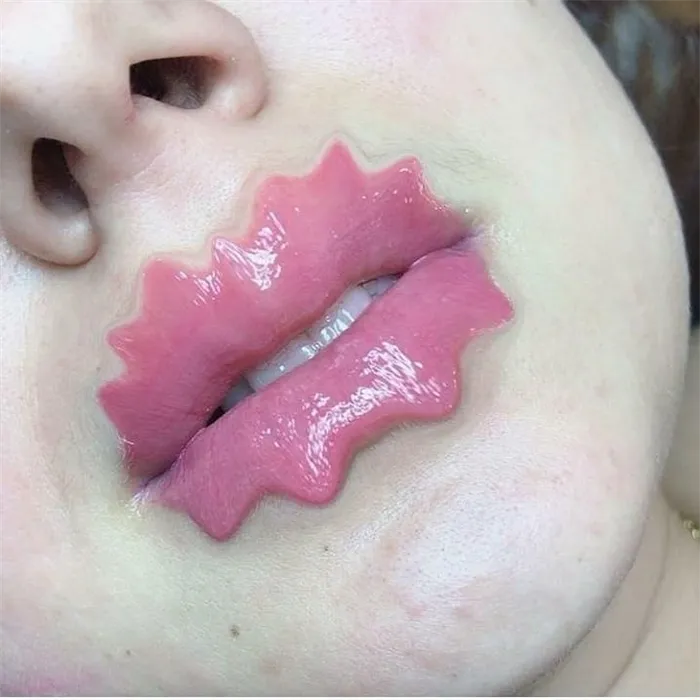 Дьявольские губы. Как выглядят губы дьявола фото? 32