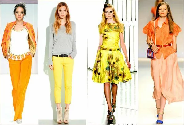 Все тенденции моды лета 2012. Обзор. Какие цвета в моде 2012. 2