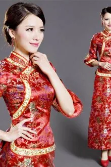 Ципао – национальное китайское платье. Как называется китайское платье. 43