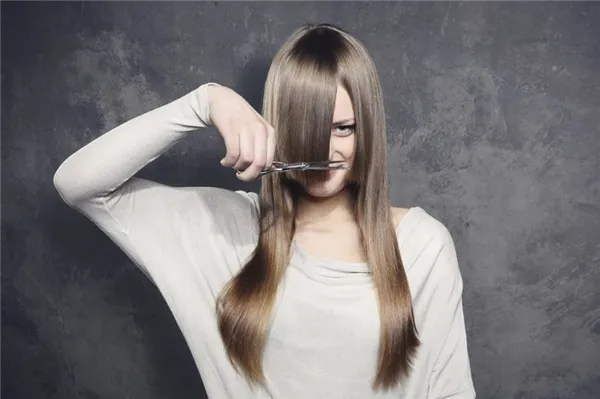 Какой выбрать вид среза волос, если они длинные. Как можно подстричь волосы. 14